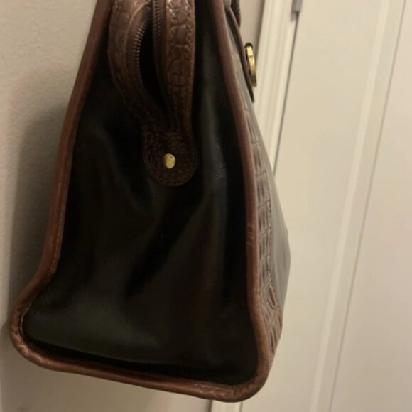 Vintage Brahmin Tuscan Collection Satchel GUC - Picture 7 of 12